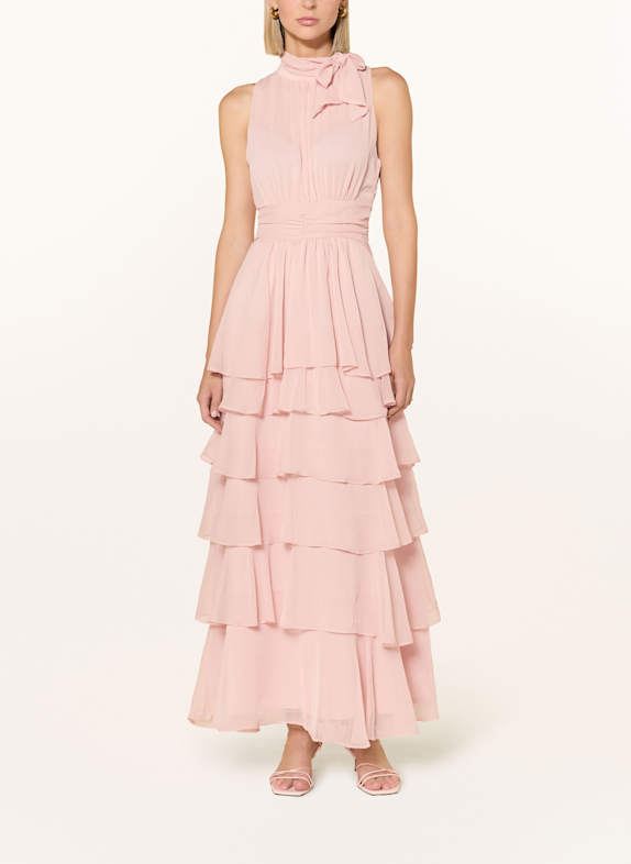 NEO NOIR Kleid MARLI mit Rüschen ROSÉ