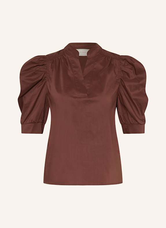 NEO NOIR Chemisier ROELLA ROUGE FONCÉ