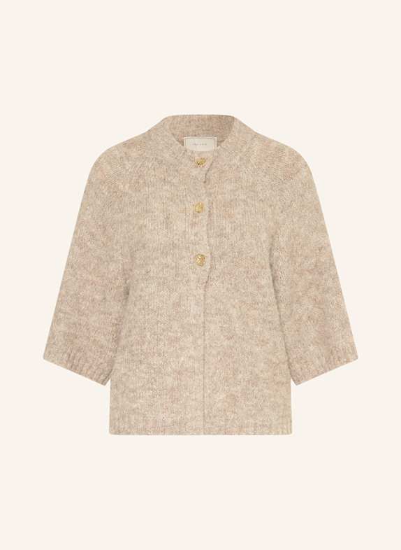 NEO NOIR Cardigan BENUTA à manches 3/4 BEIGE