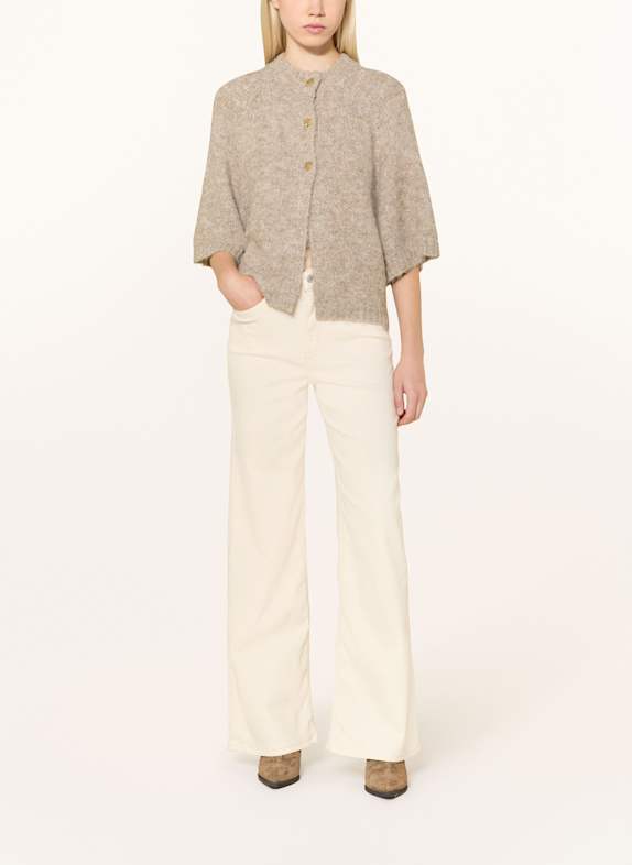 NEO NOIR BENUTA vest met 3/4-mouwen BEIGE