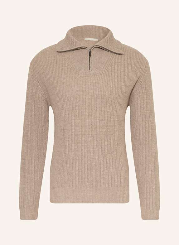 DANIELE FIESOLI Cashmere-Troyer HELLBRAUN