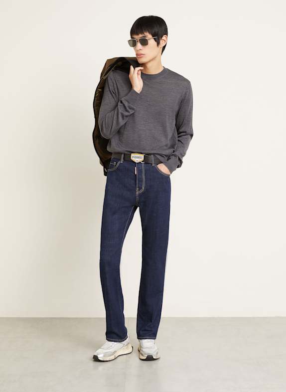 DSQUARED2 trui DONKERGRIJS