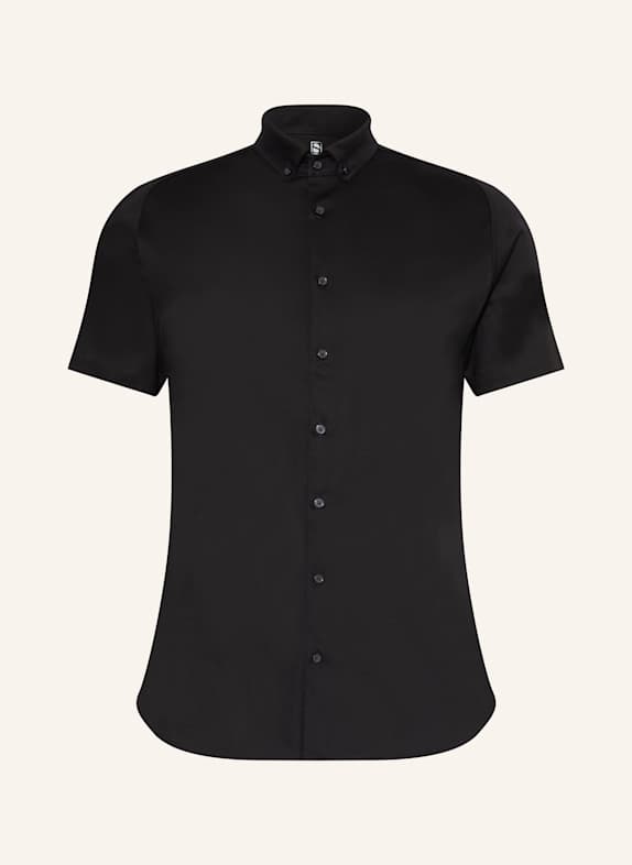 DESOTO office-accessories men polo-shirts robes Sweatpants in jersey BLACK