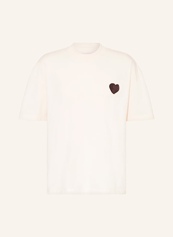 ALLSAINTS T-shirt LOVER KREMOWY