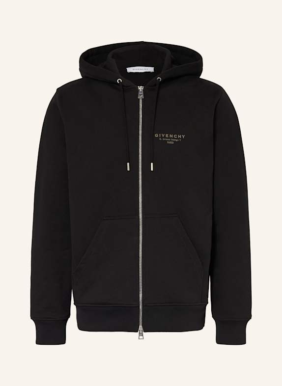 GIVENCHY Sweatjacke SCHWARZ