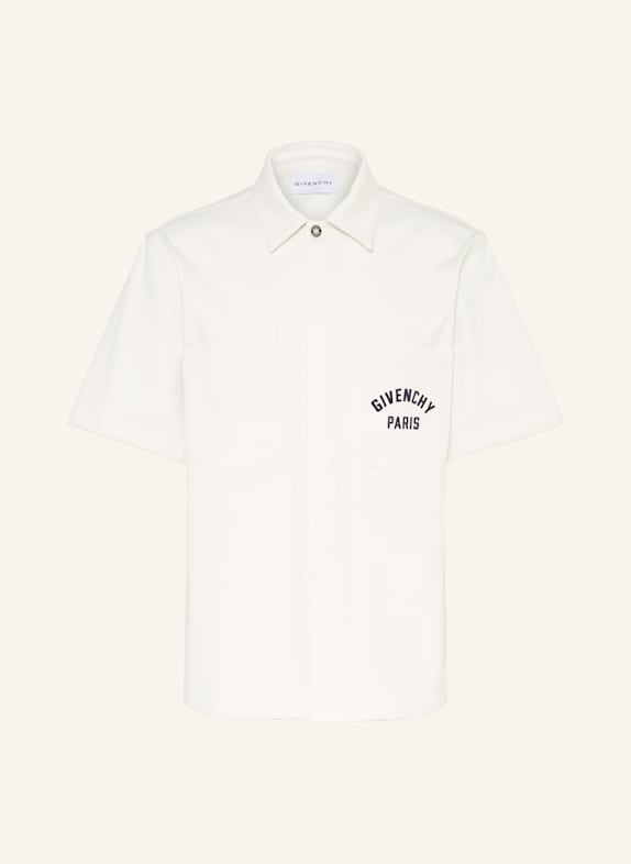 GIVENCHY Kurzarm-Hemd Regular Fit WEISS