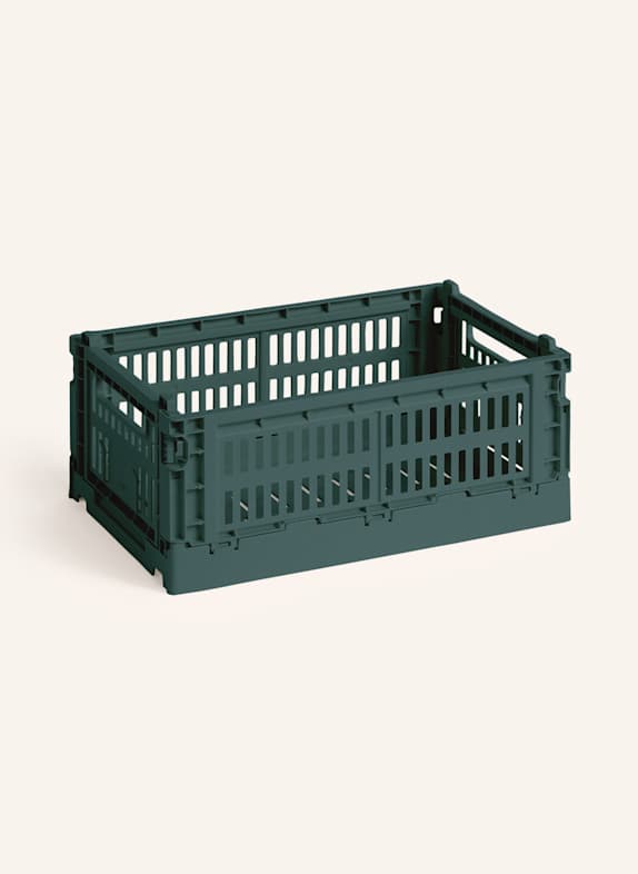 HAY Klappbox COLOUR CRATE SMALL GRÜN