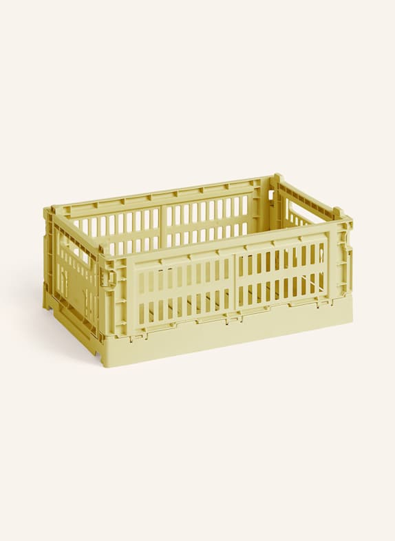 HAY Caisse pliante COLOUR CRATE SMALL JAUNE