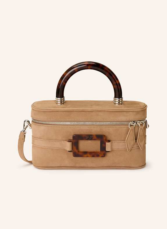 Roger Vivier Handtasche BELLE VIVIER VANITY MINI BEIGE