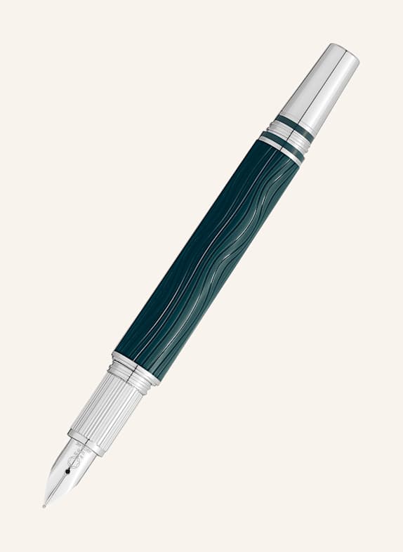 MONTBLANC STARWALKER POLARGREEN DOUÉ fountain pen GREEN/ SILVER