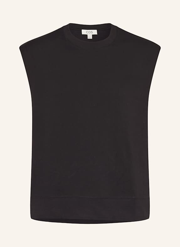 COS Tank top CZARNY