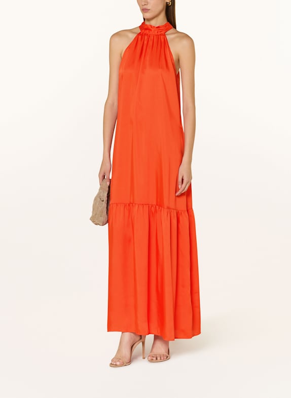 LIU JO Satinkleid ORANGE
