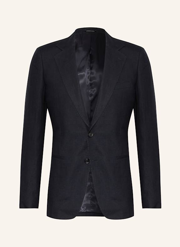 REISS Leinensakko KIN Slim Fit DUNKELBLAU
