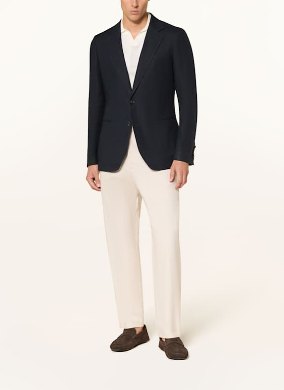 REISS Linnen colbert KIN Slim Fit DONKERBLAUW