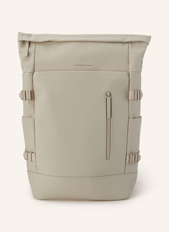 KAPTEN & SON HELSINKI backpack with laptop compartment CREAM