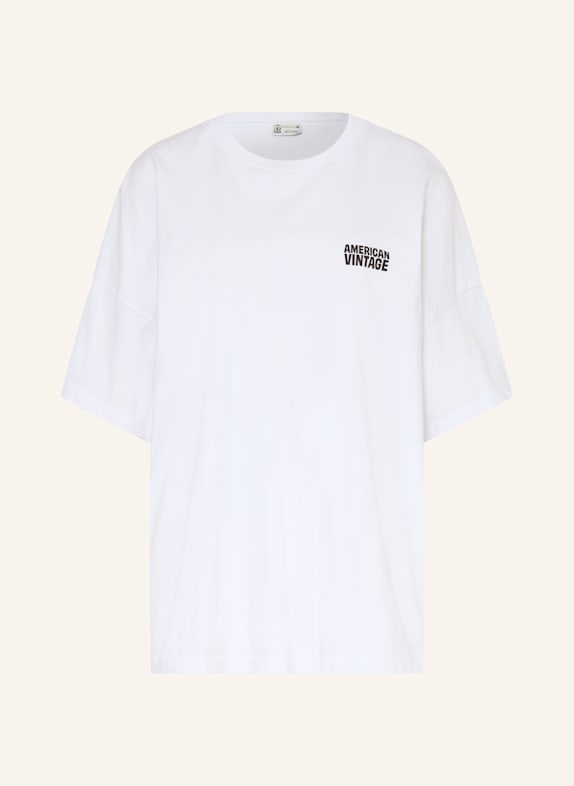 American Vintage T-Shirt FIZVALLEY WEISS