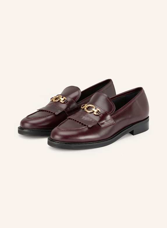 JONAK Loafer DELPHES DUNKELROT