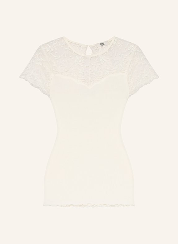 rosemunde T-Shirt RMWBEA mit Spitze ECRU