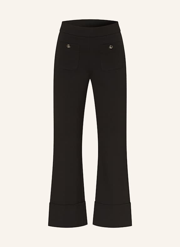 CAMBIO Broek FLORA ZWART