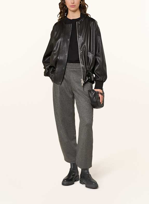 CAMBIO 7/8-broek OLIVE DONKERGRIJS