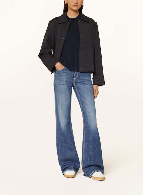 CAMBIO Flared jeans FABIENNE 5413 destroyed hem