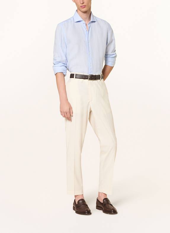 REISS Linnen hemd RUBAN Regular Fit LICHTBLAUW