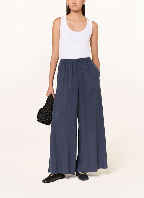 COS Satinhose DUNKELBLAU