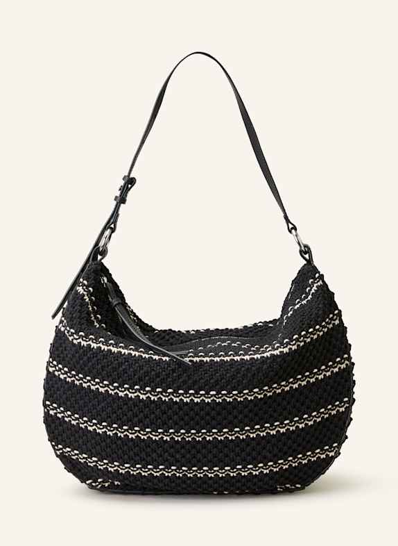 ba&sh Schultertasche ARYA SCHWARZ/ ECRU