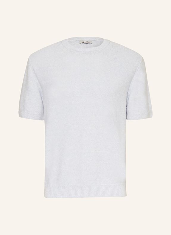 COS Strickshirt mit Leinen HELLBLAU