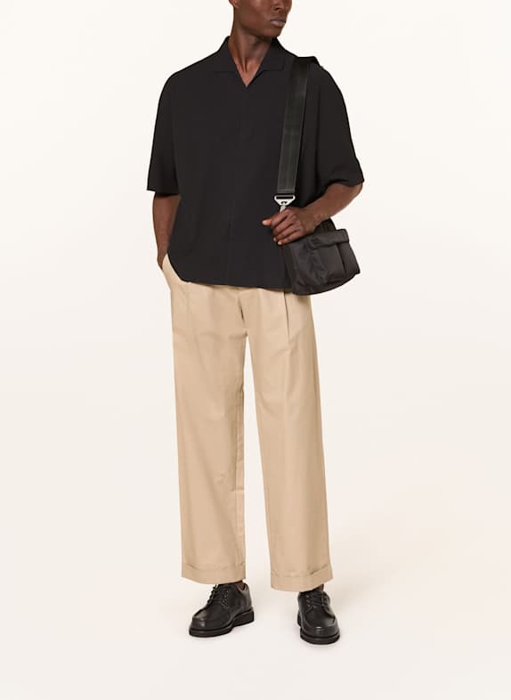 COS Kurzarm-Hemd Comfort Fit SCHWARZ