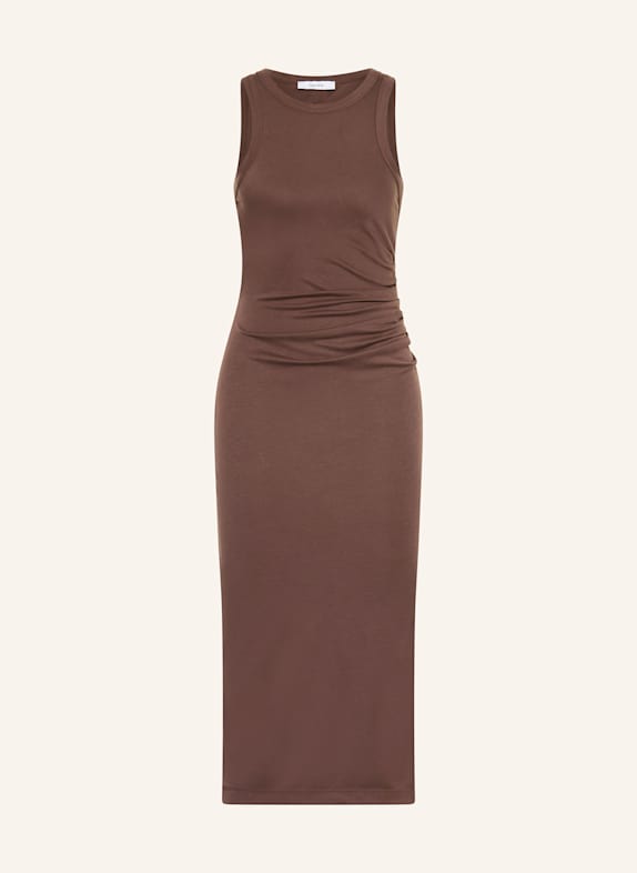 REISS Jerseykleid LOLA DUNKELBRAUN