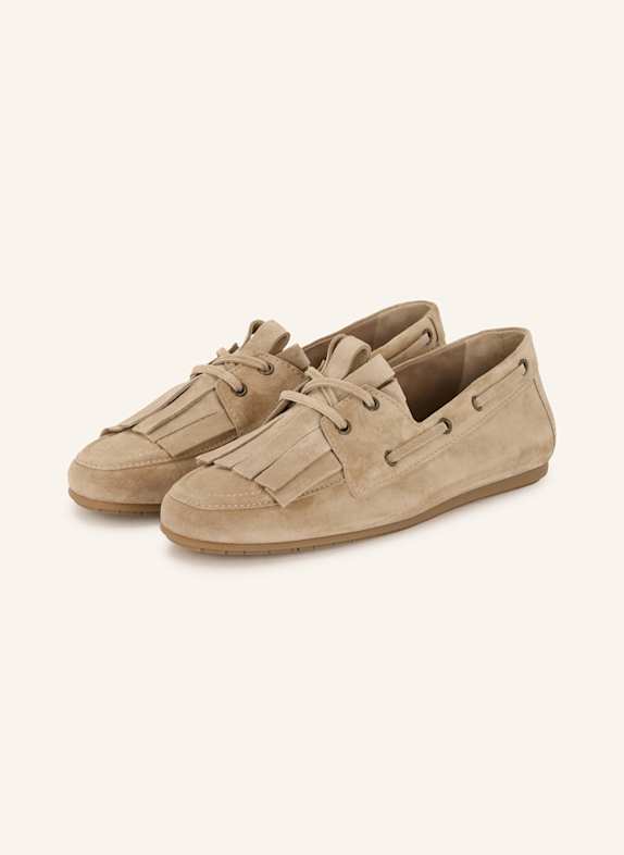 KENNEL & SCHMENGER Bootsschuhe DROP BEIGE