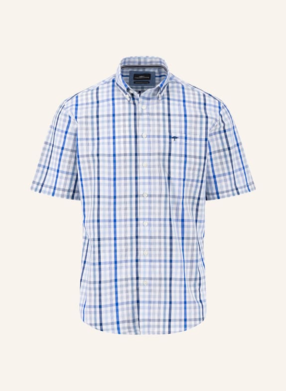 FYNCH-HATTON Košile Regular Fit TMAVĚ MODRÁ/ TMAVĚ MODRÁ/ BÍLÁ