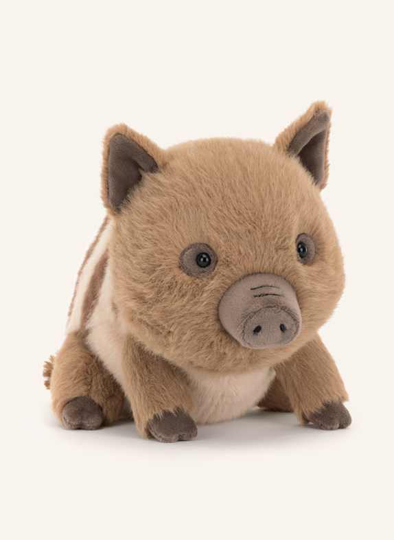 Jellycat Wildschwein-Kuscheltier SWINLEY BOAR BRAUN/ CREME