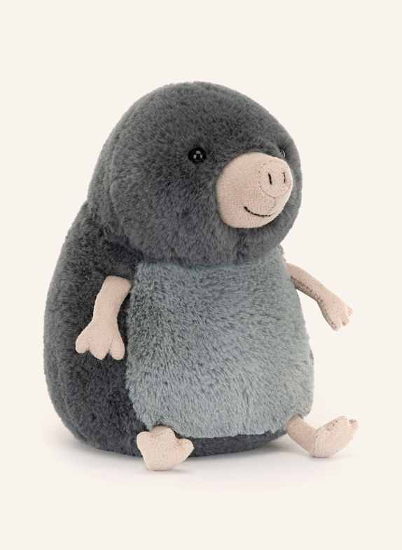 Jellycat Pluszowa zabawka kret MUSWELL MOLE CZIEMNOSZARY/ SZARY