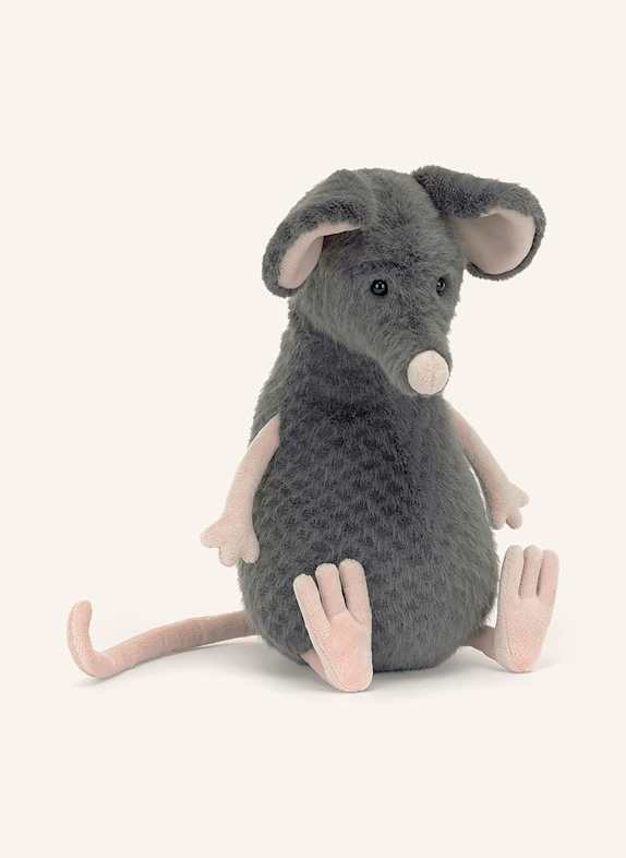 Jellycat Ratte-Kuscheltier LACHLAN SAD RAT DUNKELGRAU/ HELLROSA