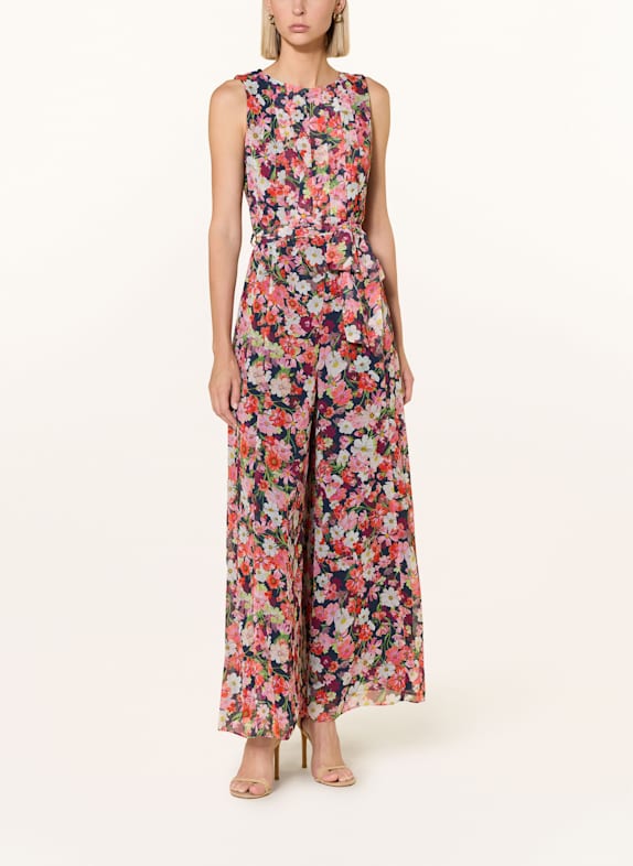 Phase Eight Jumpsuit JANINE DUNKELBLAU / PINK / ROT