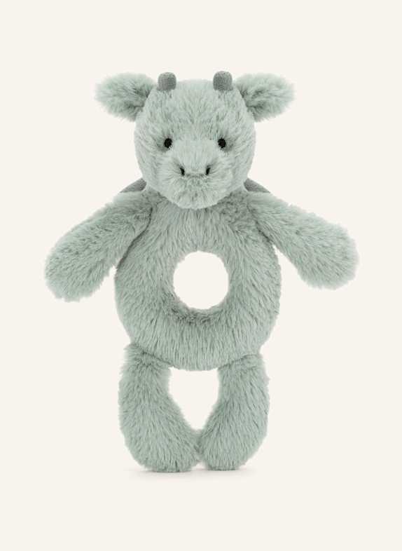 Jellycat Ringrassel BASHFUL DRAGON GRÜN
