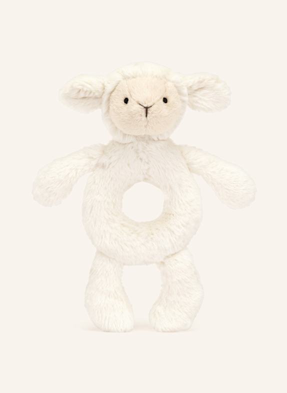 Jellycat Ringrassel BASHFUL LAMB CREME