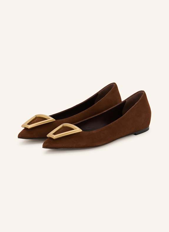 ROBERTO FESTA Ballet flats SONIQ BROWN