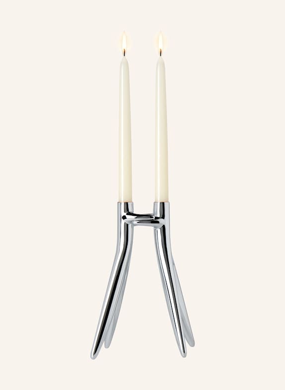 Kartell Bougeoir ABBRACCIAIO ARGENT