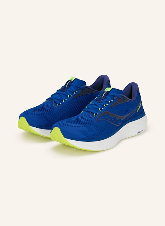 saucony Buty do biegania Ride 18 NIEBIESKI