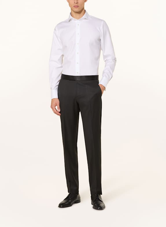 PROFUOMO Overhemd Slim Fit WIT