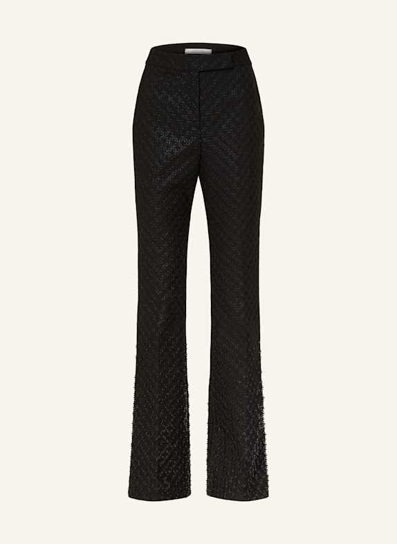 DOROTHEE SCHUMACHER Hose SPARKLING EMOTIONS mit Pailletten und Schmucksteinen SCHWARZ
