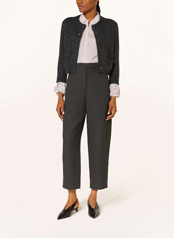 DOROTHEE SCHUMACHER Vest FLUFFY STATEMENTS met kasjmier DONKERGRIJS