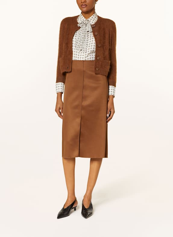 DOROTHEE SCHUMACHER Vest FLUFFY STATEMENTS met kasjmier BRUIN