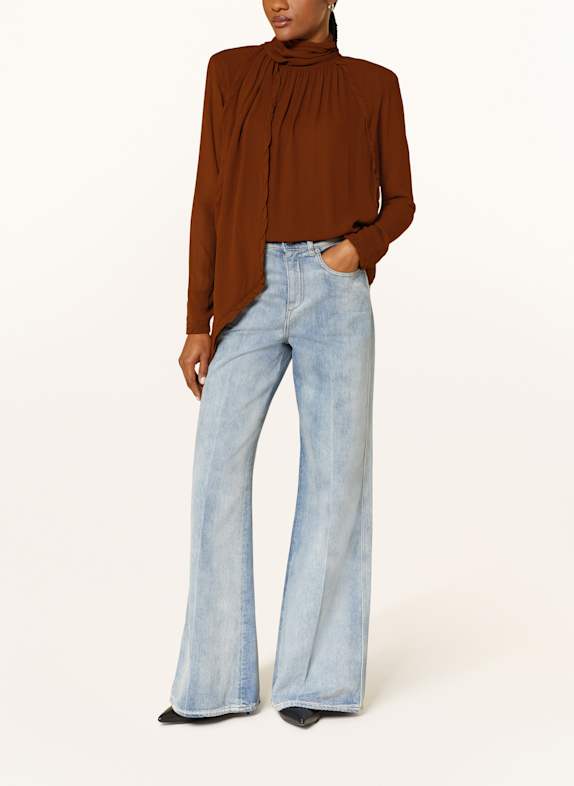 DOROTHEE SCHUMACHER Overhemdblouse SHEER TWIST BRUIN
