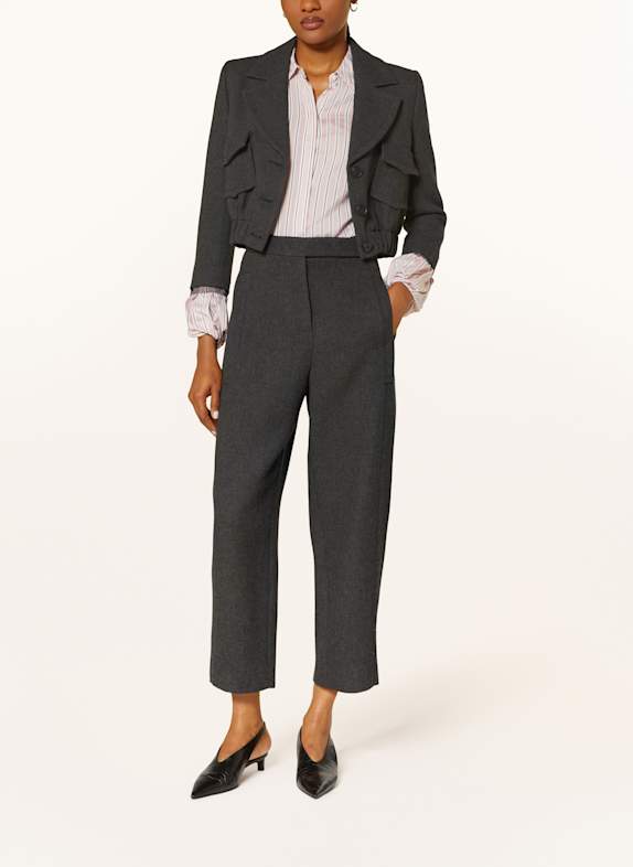 DOROTHEE SCHUMACHER 7/8-bukser LAYERED COOLNESS MØRKEGRÅ