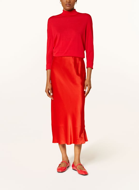 DOROTHEE SCHUMACHER Jupe en satin SENSE OF SHINE ROUGE