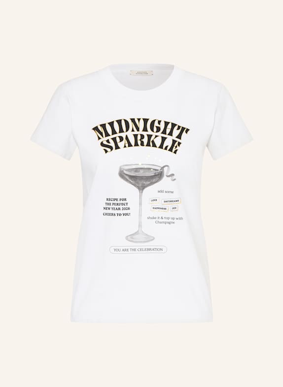 DOROTHEE SCHUMACHER T-Shirt WEISS / GRAU / SCHWARZ